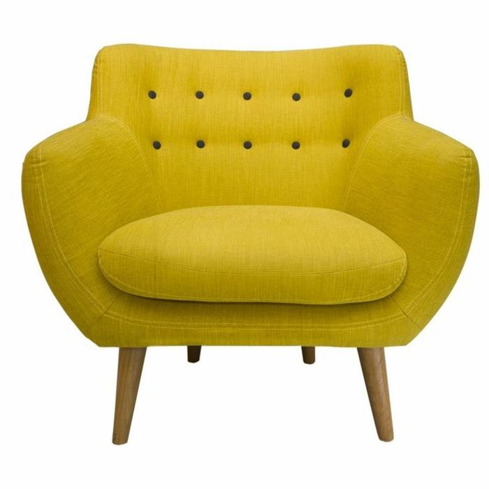 كرسي بذراعين قابل للتحويل-أصفر-conforama-to = تأثيث-جيد-غرفة المعيشة-في-منزلك-الحديث