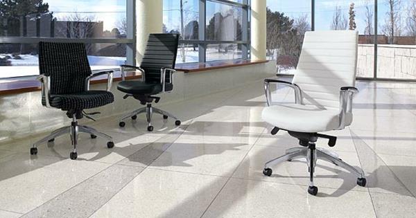 pohodlná, ergonomická, biela, kancelárska stolička
