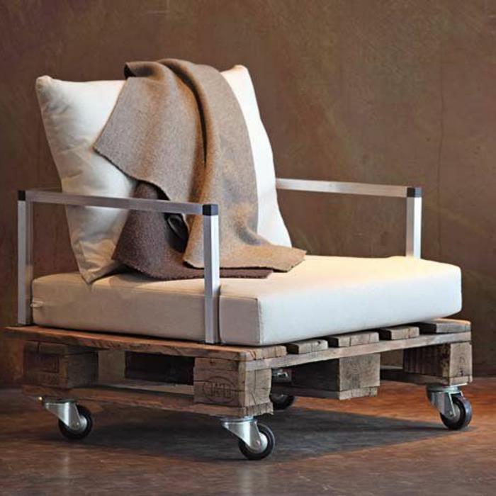كرسي - منصة نقالة - تصميم رخيص - منصة نقالة - أريكة - وحدات البليت - أثاث
