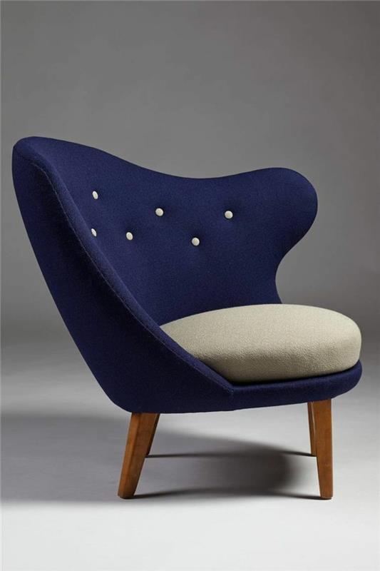 الكراسي ذات الذراعين القابلة للتحويل - كرسي بذراعين - أزرق - ظهر - رمادي - مقعد - كابريوليه - كراسي بذراعين - كرسي بذراعين صغير