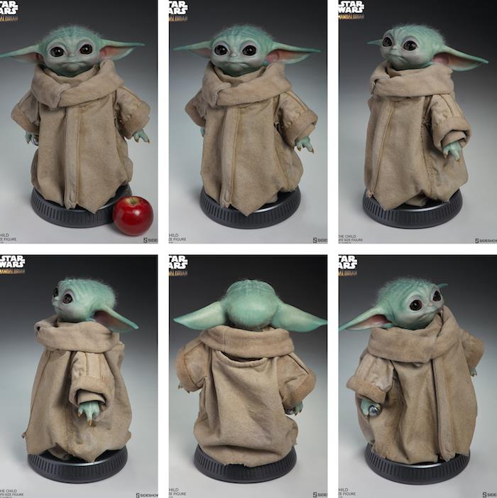 Sideshow Collectibles för att distribuera en officiell baby Yoda -kopia