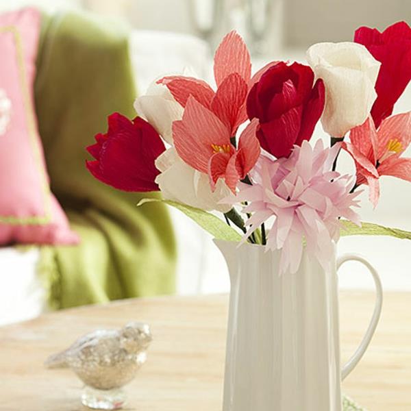 crepon-papper-blomma-bukett