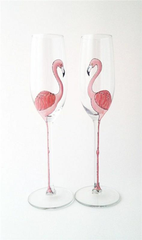 flöjt-av-champagne-lyx-champagne-romantisk-atmosfär-flamingo