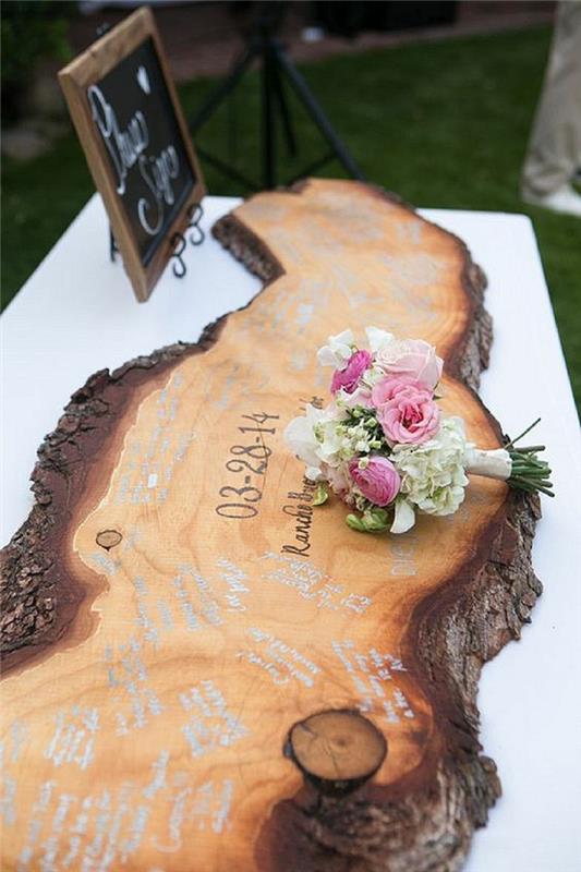 Ktorá krajina svadobná kniha hostí kniha hostí orientálna svadba plávajúce drevo country svadobná výzdoba