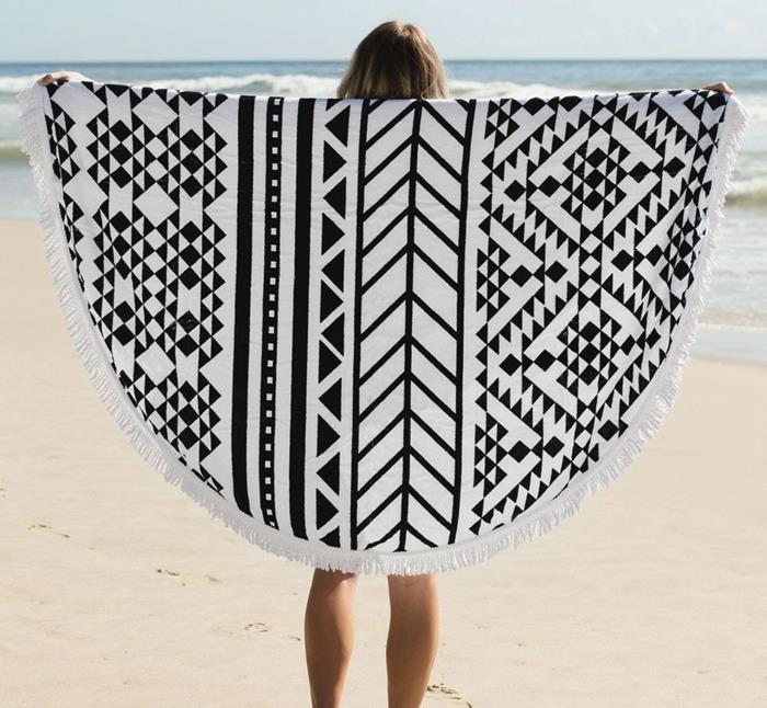 plážový uterák fouta