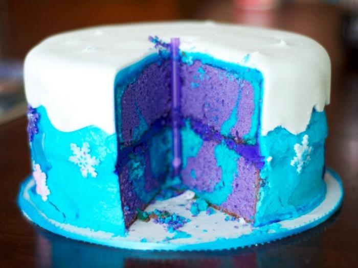 födelsedag-tårta-snö-drottningen-dekoration-idéer-snö-drottning-tårta-beställ-gör-det-själv