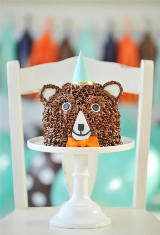 personalizovaný-detská-narodeninová-torta-originál-nápad-medvedík