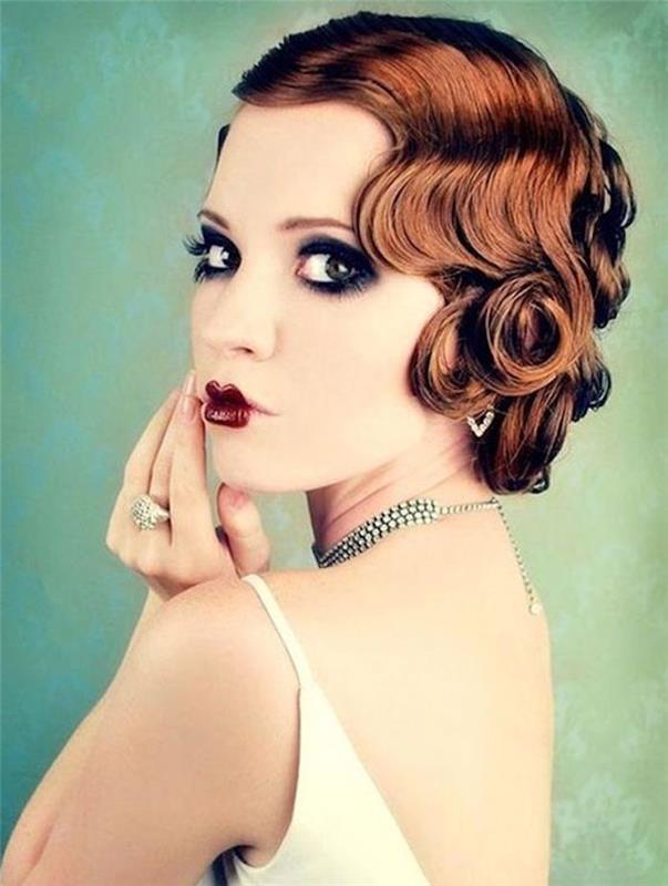 20 års bullefrisyr 1920 handledning pin up retrostil