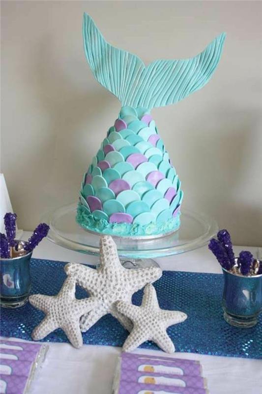 torta-ariel-mala-morska panna-predstava-mala-morska panna-disney-narodeniny