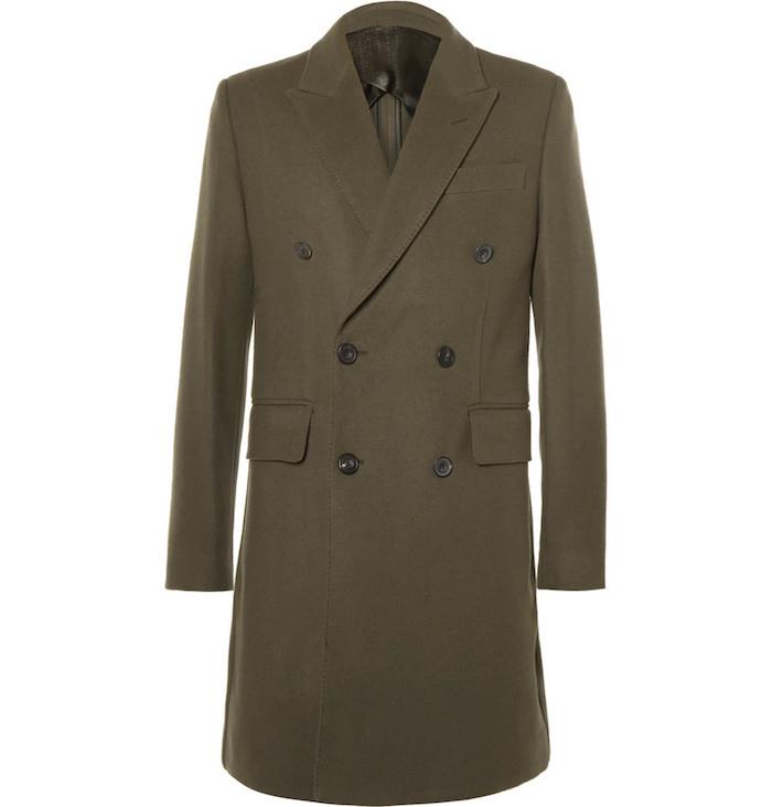Hardy Amies Engelsk stil Duffle Coat Cashmere Overcoat