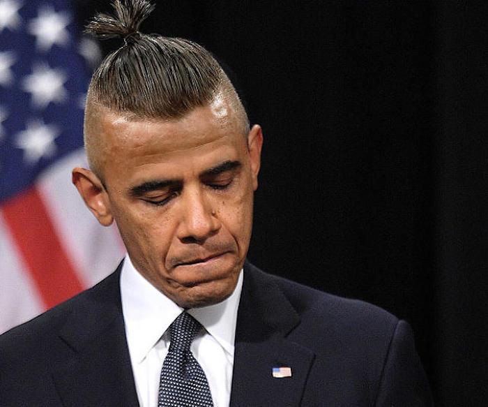 humor-frisyr-obama-man-bulle-långt-hår-svart-täcke