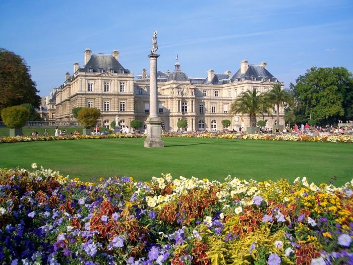 idea-romantická-jazda-paríž-bike-jazda-paríž-krása-zelená-luxembursko-letná záhrada