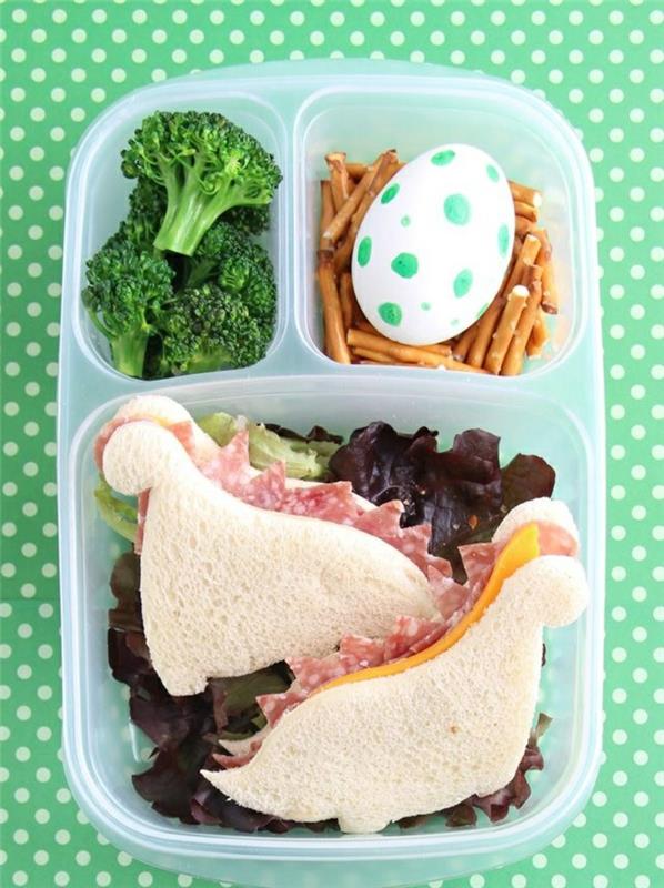 veľkosť zdravých raňajok-nápad-do-školy-cool-dinosaurus-stredne-jesť-dobre-dieťa