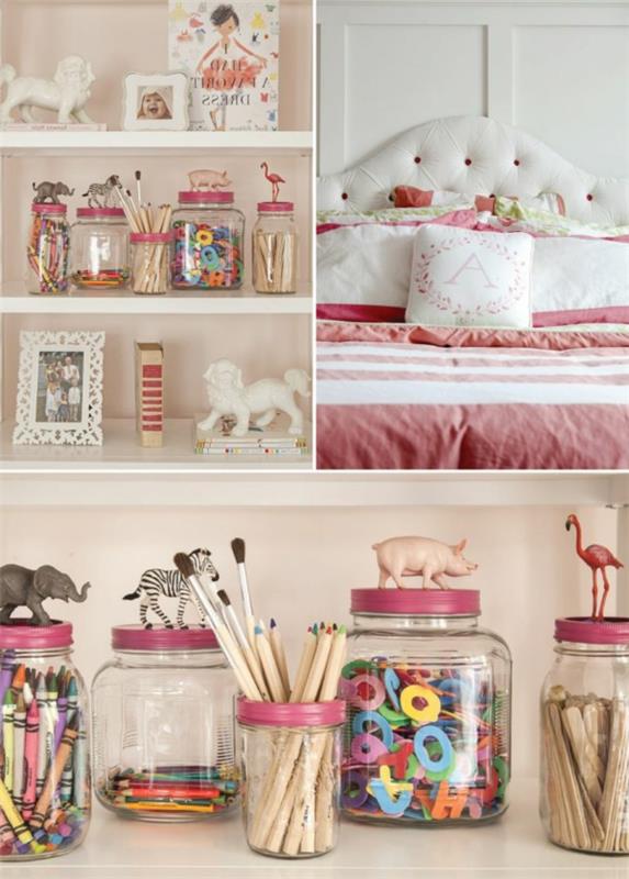 tonårsflicka-rosa-sovrum-målning-idé