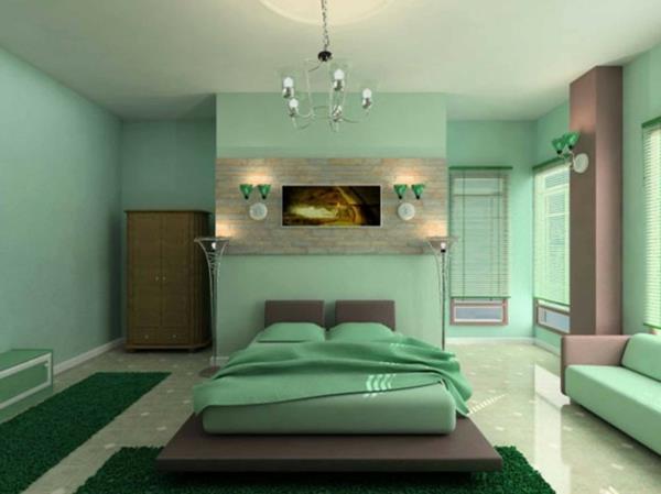 vuxen-sovrum-målning-idé-i-mjukt-grönt