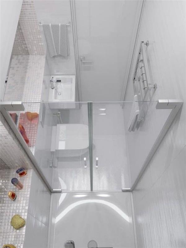 2m2 badrum design idé mini hem iscensättning renovering idéer