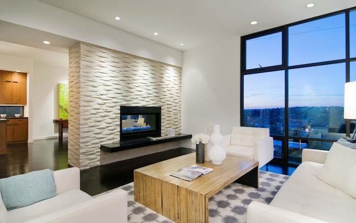 bytový dizajn obývacia izba jednoduchý a triezvy súčasný štýl