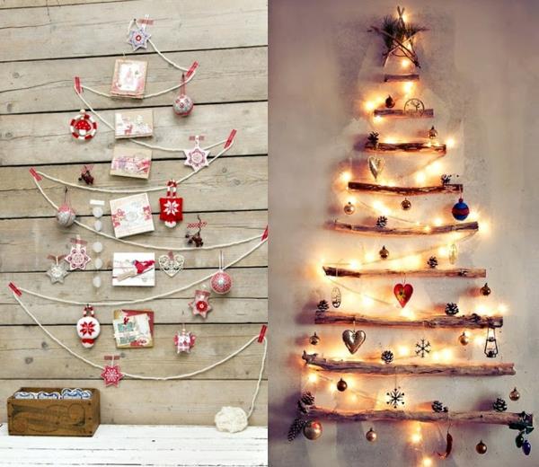 moderná-vianočná-strom-dekorácia-nápad-prírodná-vetva