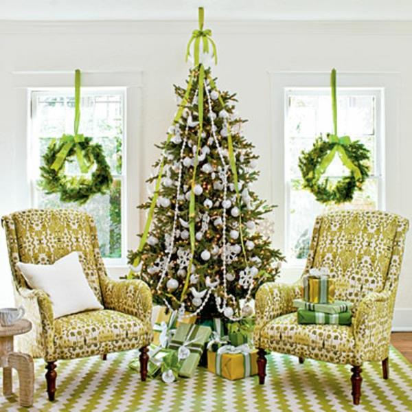 móda-zelená-vianočné-dekorácie-nápad