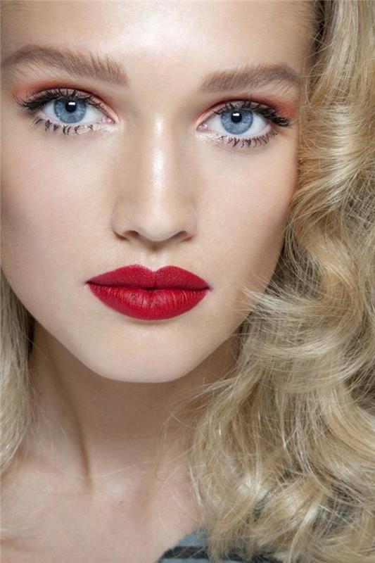 blue-eye-makeup-tutorial-with-dark-red-lips-learn-how-to-make-up-your-eyes