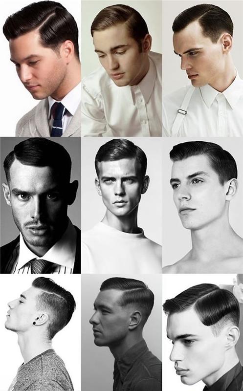 idéer modeller frisyrer man i gammal stil gatsby