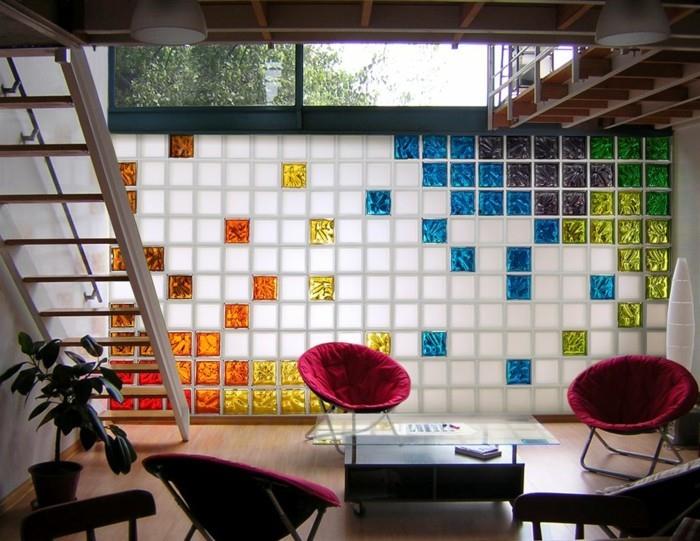 interiérové ​​sklenené tehly, ktoré musíte vidieť-farebné-steny-farebné-veľkosti