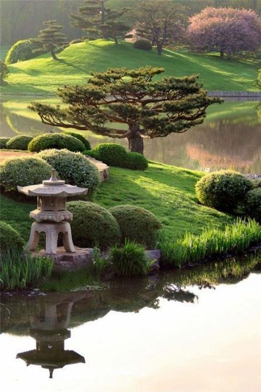 japonsko-záhradné jazero