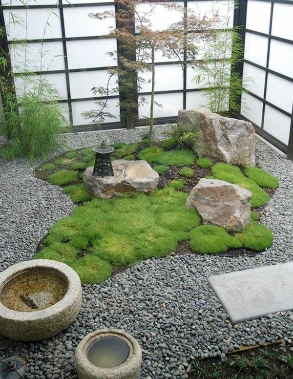 Japonská záhrada pre moderný interiér