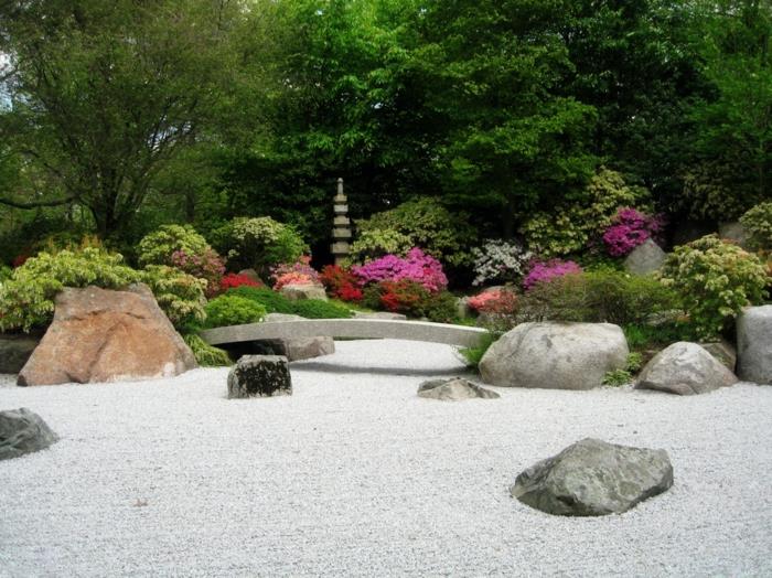 Japansk-zen-trädgård-idéer-exteriör-bro