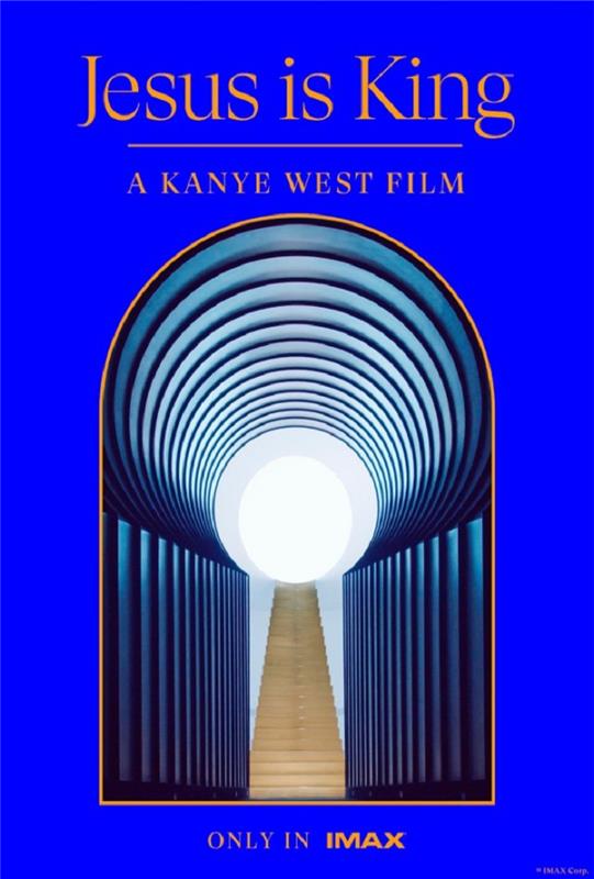 Kanye Wests släpp av Jesus Is King -albumet detta 10/25 bekräftar det från hans IMAX -dokumentär om söndagstjänsten