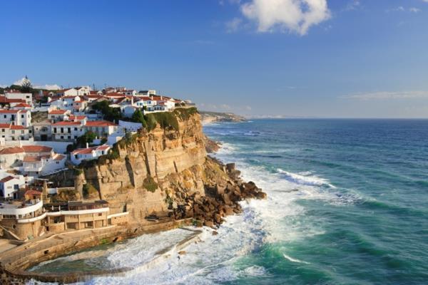 pekná krajina Portugalska pri oceáne