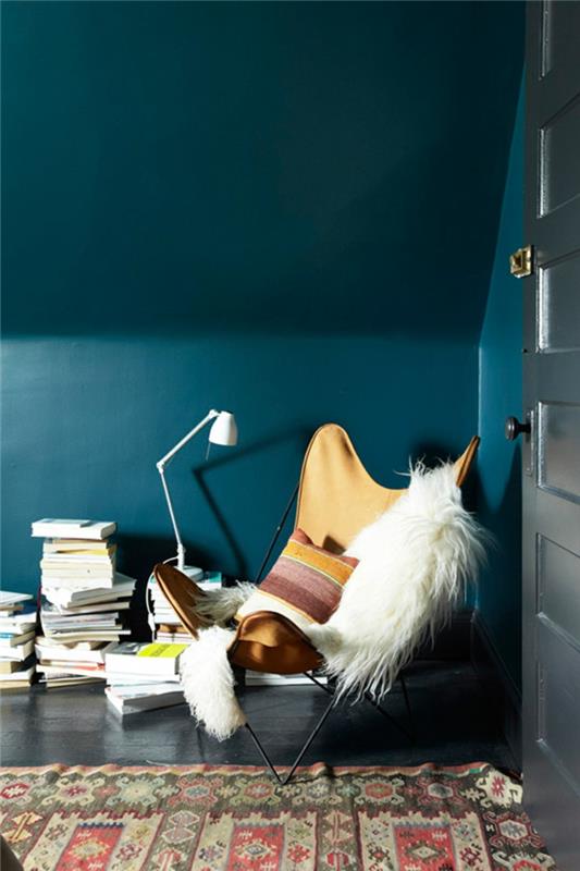 kačica-modrá-spálňa-dekor-koberec-spálňa-dekor