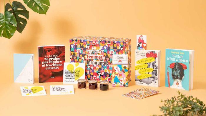 box kube box inšpirujúce ženy zaváraninové poháre notebook darčekové karty ku dňu matiek