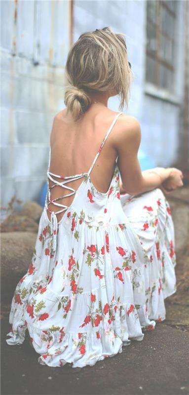 أفضل فكرة لفستان فستان صيفي جميل