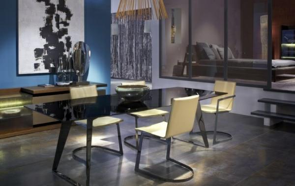 -roche-bobois-stôl-v-tvrdenom skle