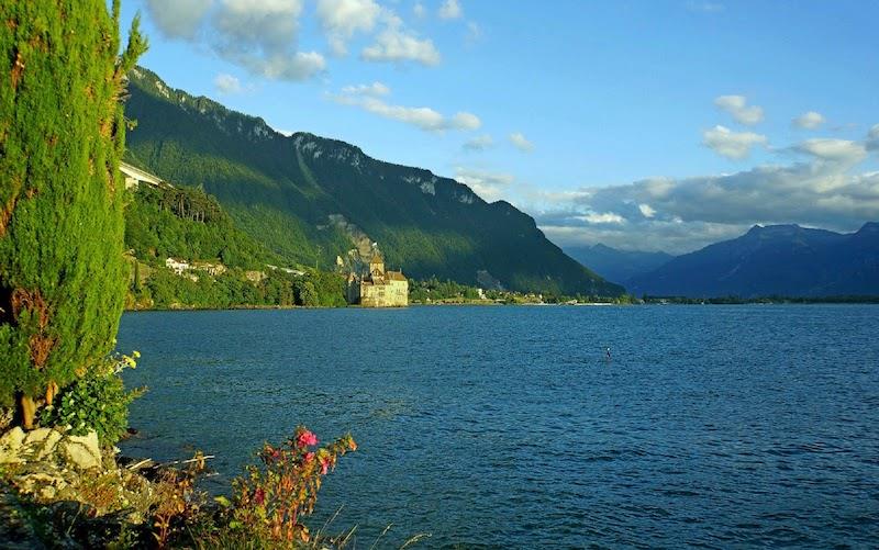 jazero vo francúzsku a švajčiarsku Ženevské jazero
