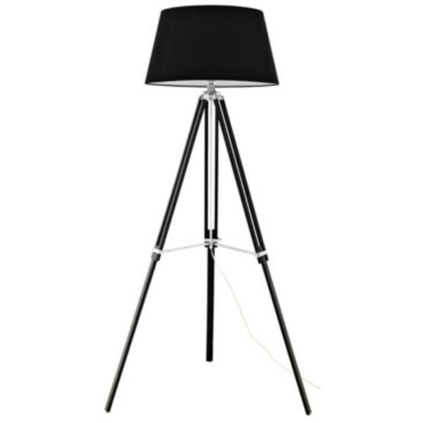 stojacia lampa-muška-čierna