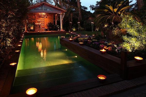 solárne záhradné svetlá-solárne svetlá-okolo-bazéna