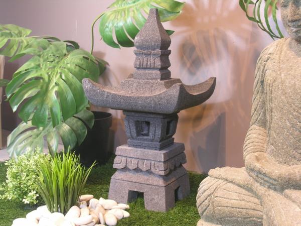 Japonský lávový kameň-lampáš-55cm