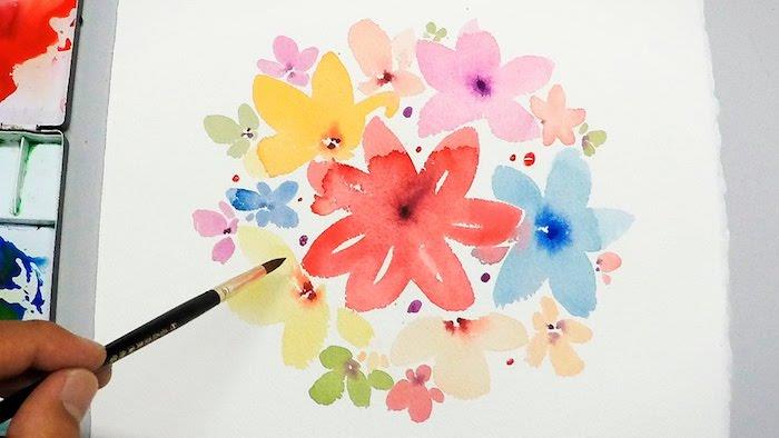 Super nápad, aké je najlepšie jednoduché kreslenie jarných kvetov krok za krokom