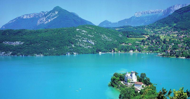najkrajšie jazerá vo francúzsku - annecy