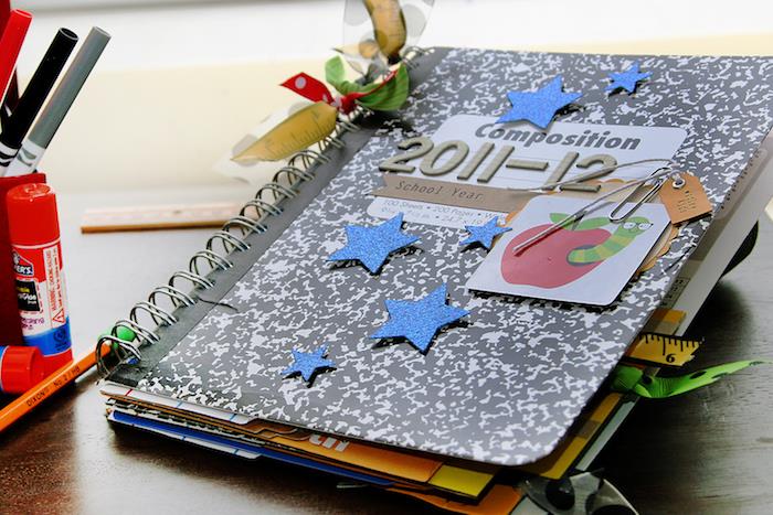 Scrapbooking album häfte omslag, scrapbooking bok, fotoalbum scrapbooking idé
