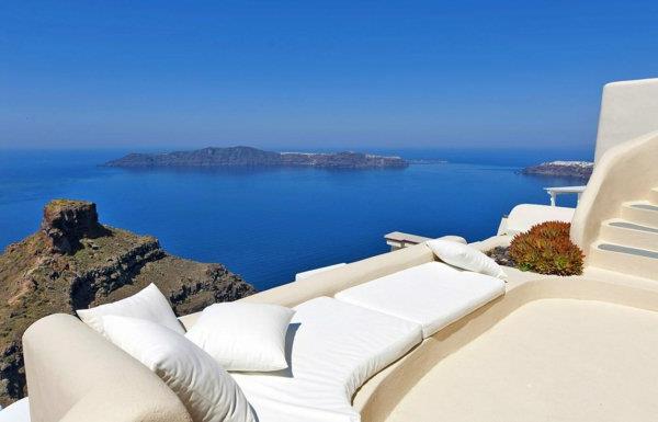 luxusná vila-Na-mori-Egejský-ostrov Santorini