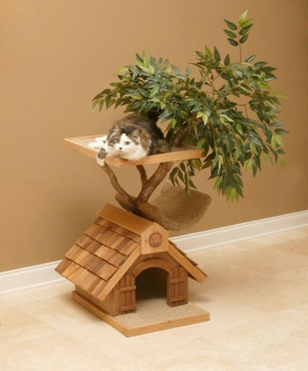 hus-för-trä-katt-möbler-