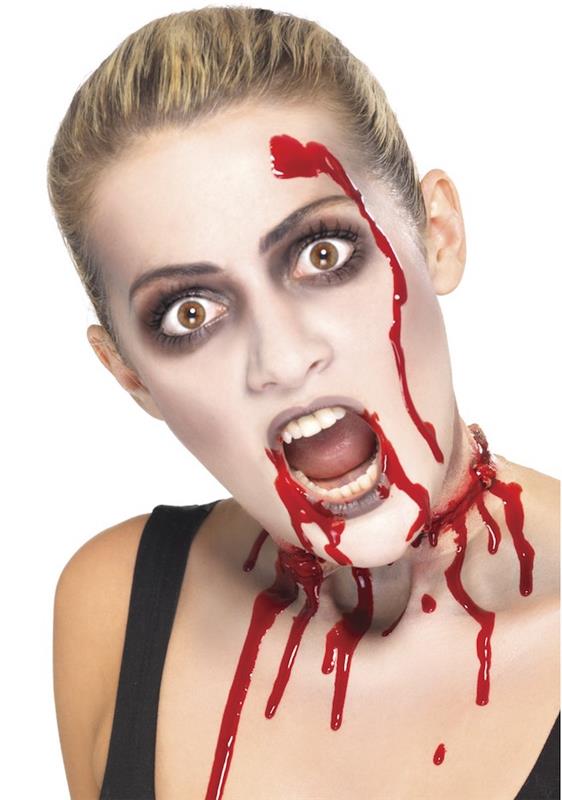 zombie makeup halloween kostym odöda falskt blod