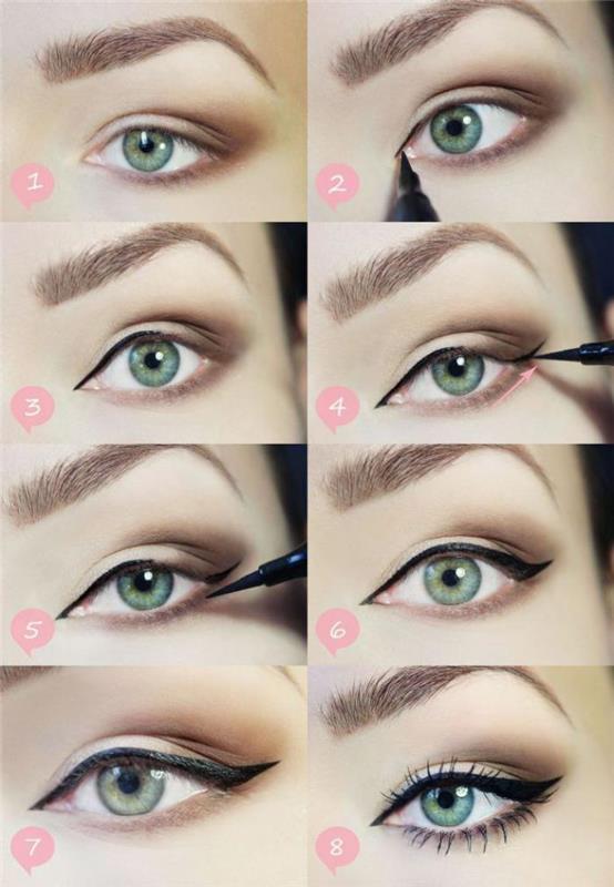 makeup-simple-tutorial-makeup-blue-eyes