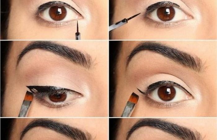 makeup-oči-vypuklé-makeup-tutorial-hnedé oči