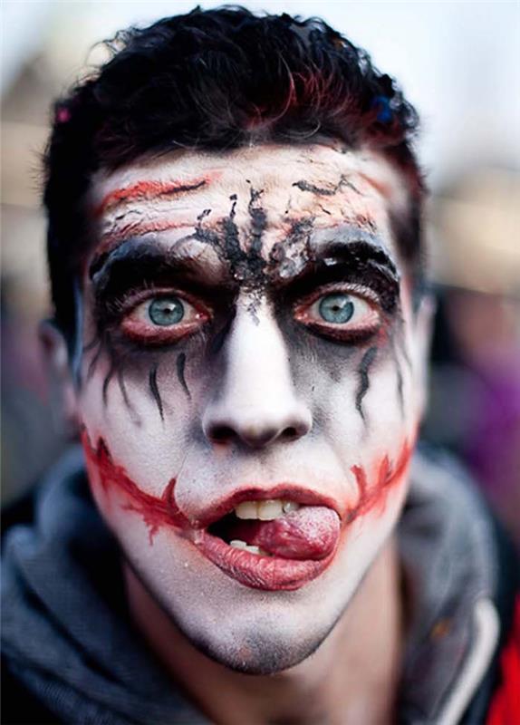 walking dead zombie man makeup