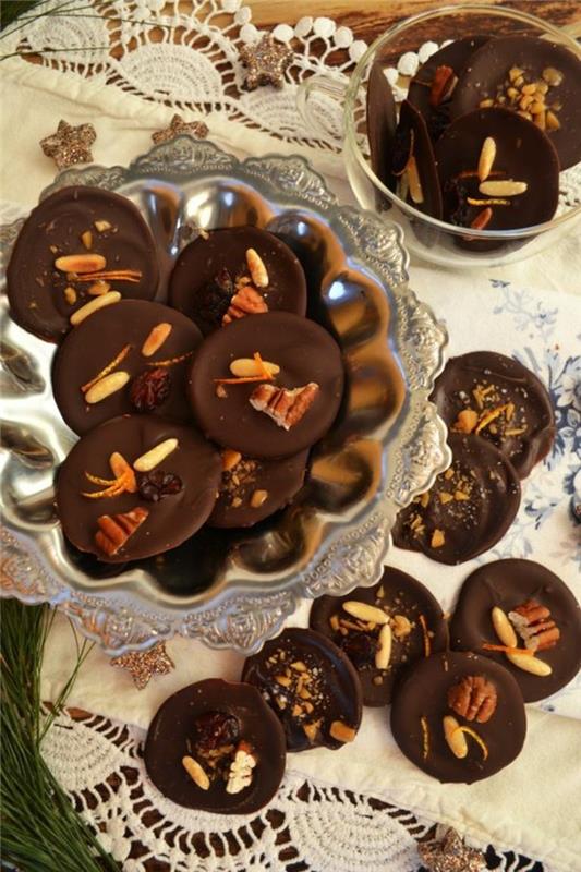 recepty žobrák-čokoláda-céder-orech-pochúťky-sušienky