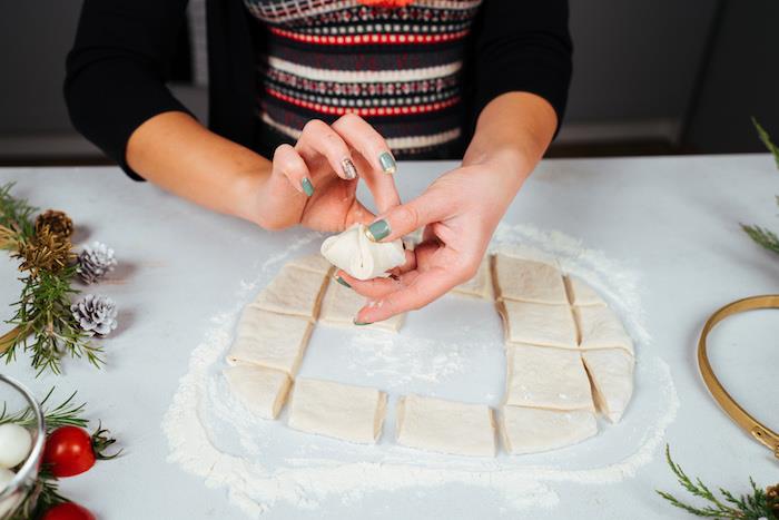 vytvorte vrecko na guličku mozzarelly, urobte originálne predjedlo alebo si urobte jednoduchý párty chlieb